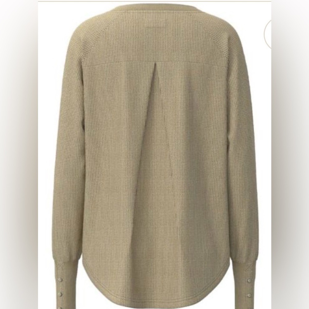 NWOT HOOEY Juniper Henley long Sleeve Thermal | Snap Buttons | M - Picture 3 of 8